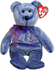 Ty Beanie Babies - Periwinkle The Bear