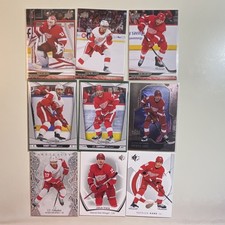 Upper Deck Detroit Red Wings  Card Lot (9 Cards)
