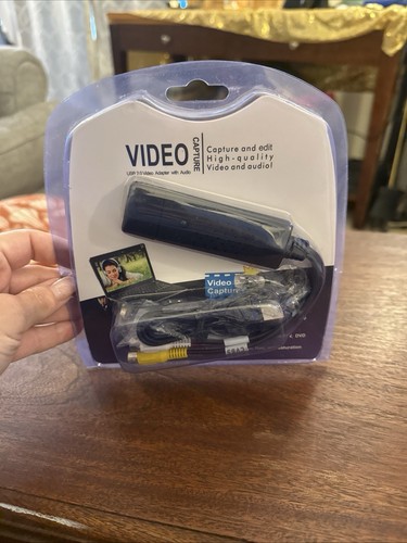 USB Analog Video Capture Device Audio & Video With Software Disk
