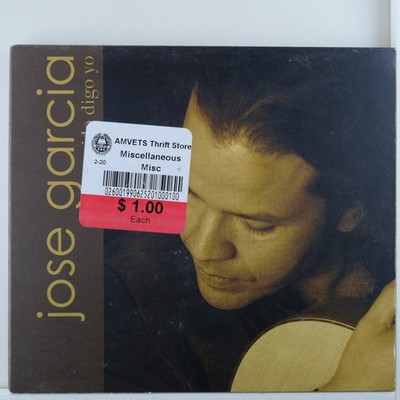 Jose Garcia - Lo Digo Yo CD 2008 Latin Bolero Jazz Guitar Independently Released