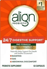 Align Probiotic 24/7 Digestive Support Pro Formula 63 Ct. Capsules Exp. 04/28