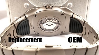 Pair of Oakley TimeBomb Replacement Wrist Pads for Time Bomb Watch