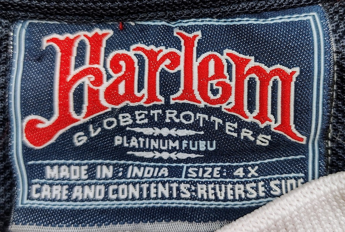 Platinum FUBU Harlem Globetrotters #42 Twiggy Sanders Basketball