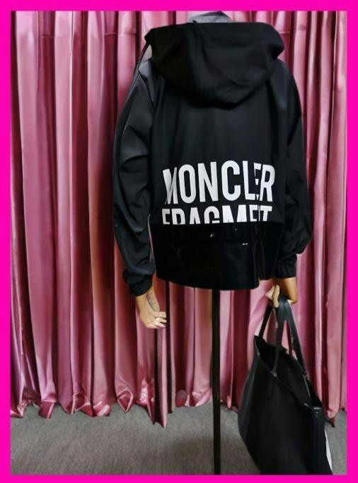 Moncler Embroidered Nylon Blouson Jacket with Enamel Detailing