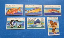 Panama Stamps, Scott 463-463a, C339-C342 Complete Set MNH