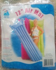 Summer Fun 12" Air Mat Purple New In Package 72"X 27"