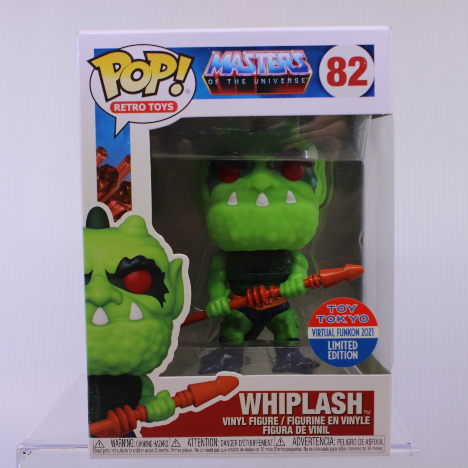 F2 Funko Pop Vinyl Figure Motu Masters Universe Toy Tokyo Exclusive Whiplash 82