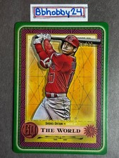 2019 Topps Gypsy Queen Shohei Ohtani Tarot of the Diamond The World Green */99