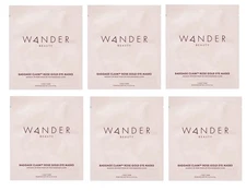 ~ New ~ Wander Beauty Baggage Claim Gold Eye Masks ~ 6 PAIRS
