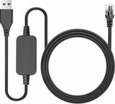 Radar Detector Power Cable, USB 2.0 to RJ11 Cable,Replacement Radar Detectors Po