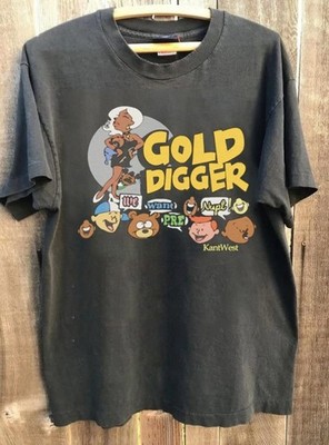 Gold Digger Kanye West Late Registration Charcoal Basic T-Shirt Unisex NH25642