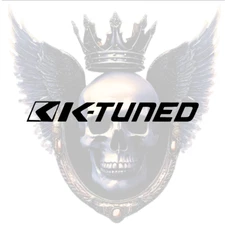 K-TUNED (2x) Premium Vinyl Decal Sticker  JDM Racing Import Tuner Car Window