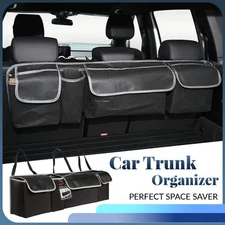 Car Trunk Back Seat Cargo Holder Hanging Organizer 7 Pockets Truck Storage Bag