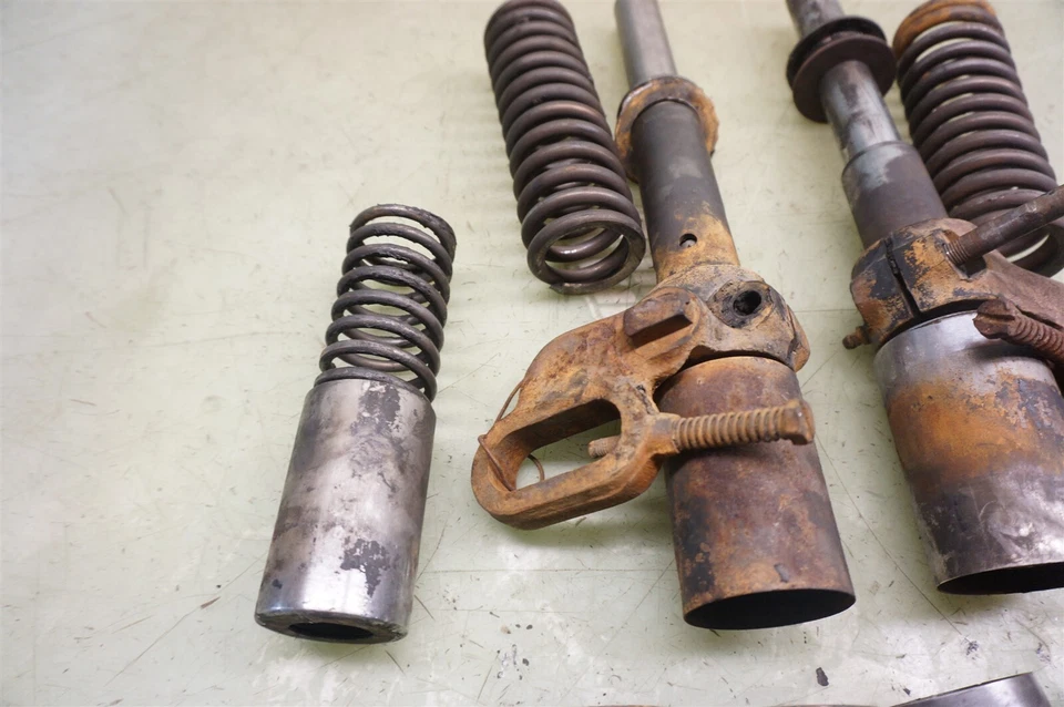 Émbolo de flash dorado BSA A10 A10R A7 1952 preunidad *2760 amortiguadores traseros  Foto 3 de 4