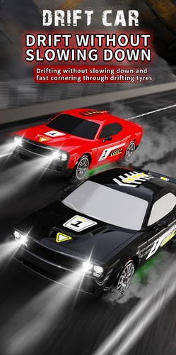 4wd Drift Rc Truck, 4x4 Rennwagen mit Fernbedienung, Geschenk für Kinder & Erwachsene - Bild 12 von 38