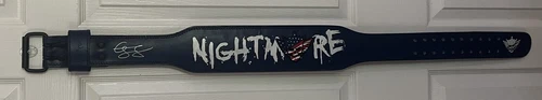 Cody Rhodes Signed WWE American Nightmare Blue Weight Belt Bought At WM40 JSA
