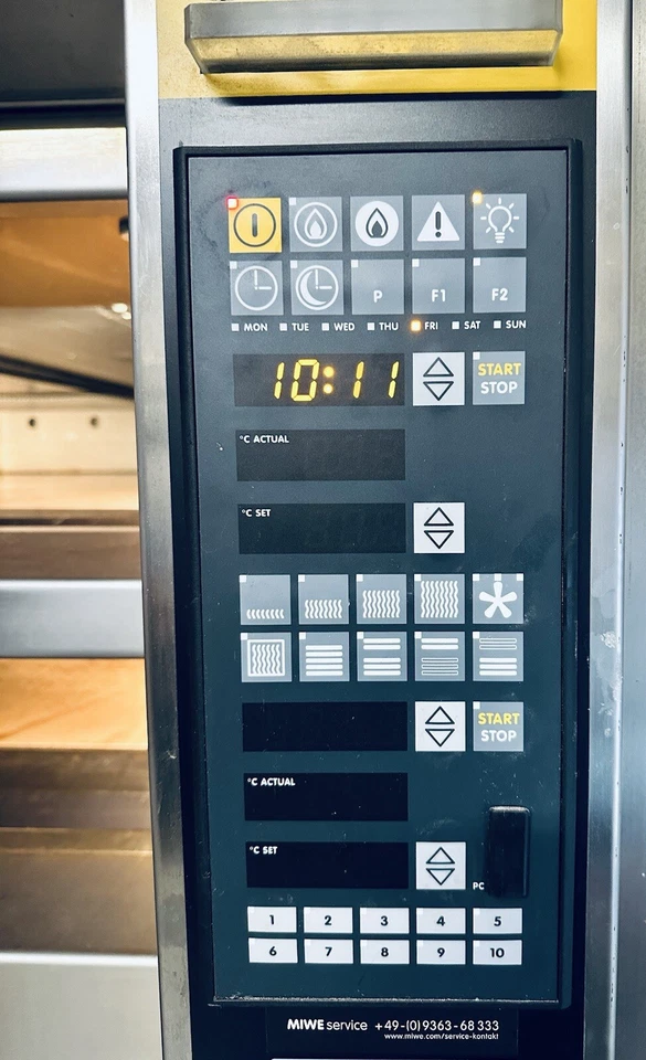 Miwe Ideal 5.1216 B21 ZkR Etagenbackofen Bj.2015 - Bild 3 von 4