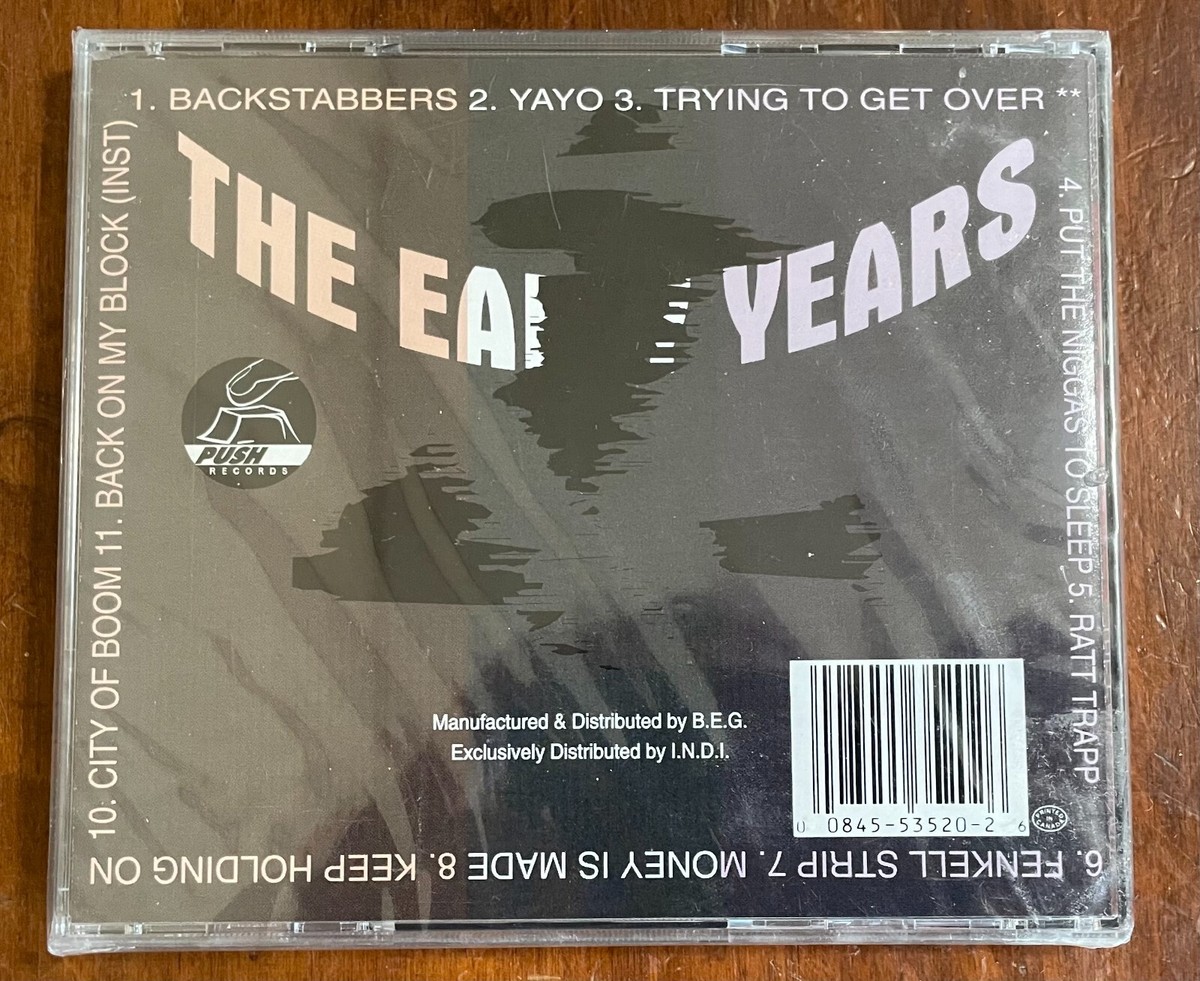 Detroit's Most Wanted The Early Years CD NEW 1995 Hip-Hop Gangsta