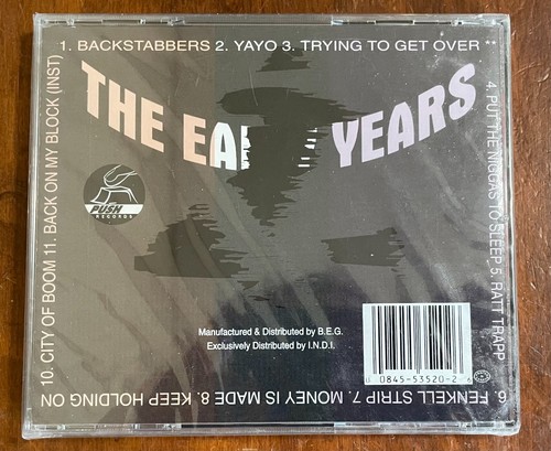 Detroit's Most Wanted The Early Years CD NEW 1995 Hip-Hop Gangsta Rap - Picture 2 of 2