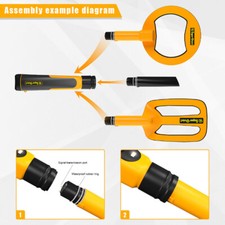 Underwater Metal Detector  Pinpointer 3-In-1 Set