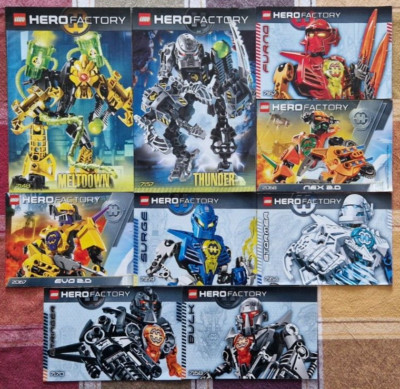 Lego HERO Factory Anleitung Bauanleitung (Auswahl) - Versand KOSTENLOS