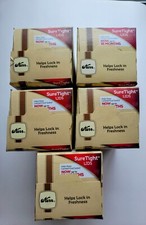 (5) Canning Jar Lids WIDE MOUTH Kerr® Sure Tight™ (60) Lids With Bands 