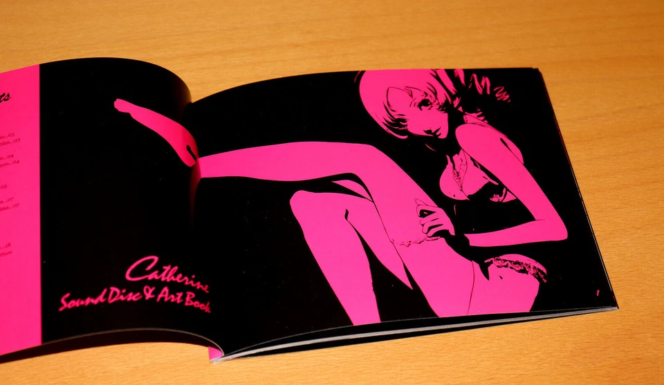 Catherine Video game Promo Sound Disc & Art Book Artbook Buch PS3  NOT FOR SALE - Bild 4 von 4