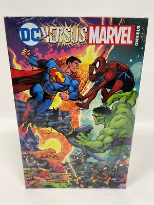 DC vs Marvel Omnibus GEORGE PEREZ COVER DC Comics HC Hardcover Sealed New