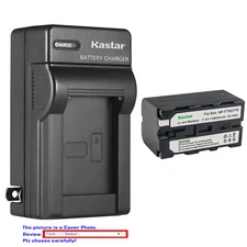 Kastar Battery AC Wall Charger for Sony NP-F750 & CCD-TRV16 CCD-TRV25 CCD-TRV35