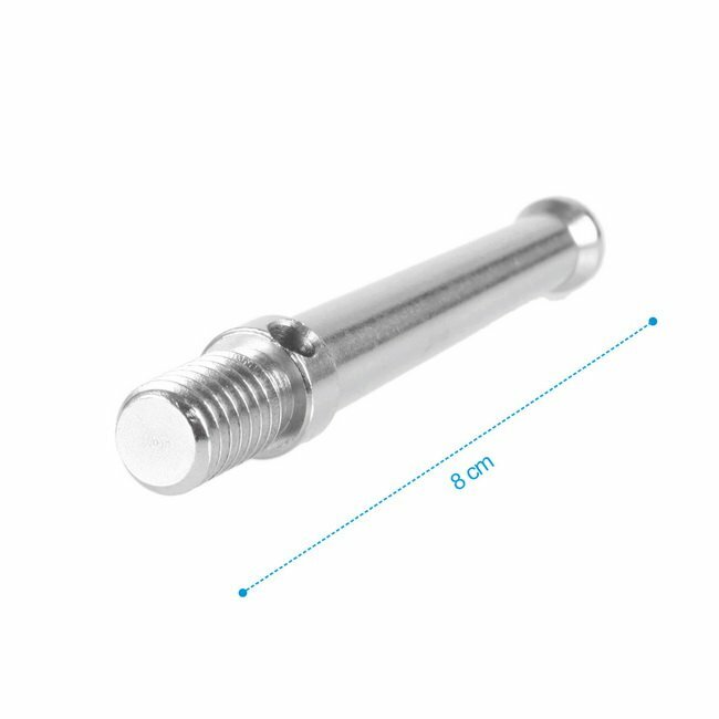 3PCS 3/8‘’ Screw Tripod Monopod Stainless Steel Spike Long Feet For