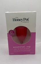 The Honey Pot Company, Silicone Menstrual Cup Size 1 for Medium Flow