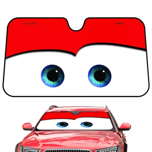 Car Windshield Sun Shade Cartoon Eye Visor SUV Auto Front Window Shield Cover - Picture 9 of 16