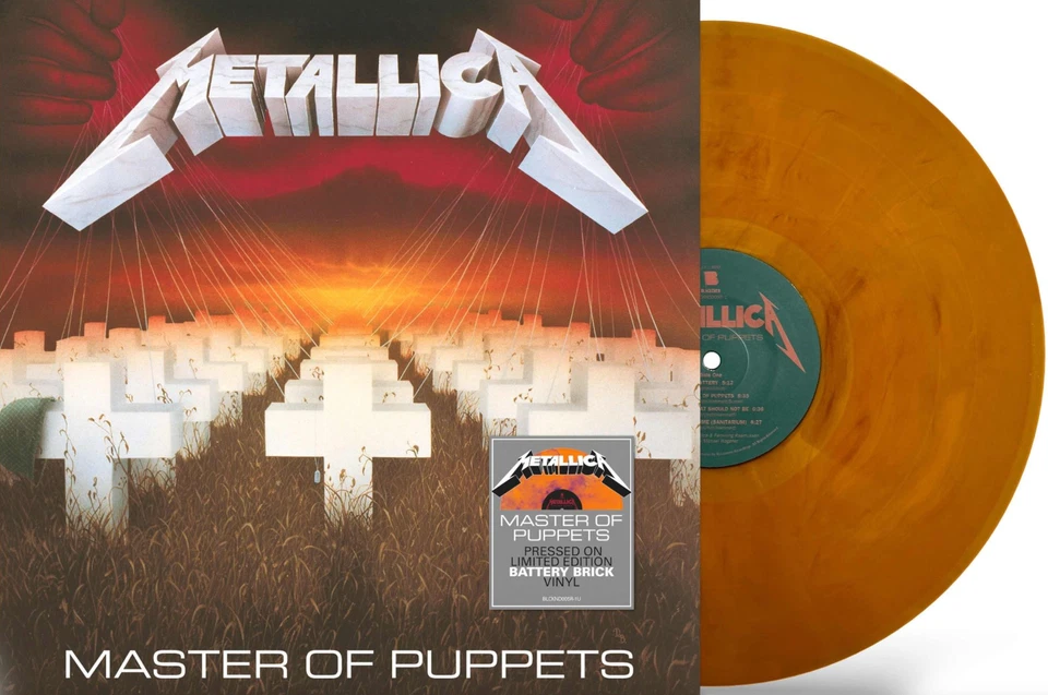 Metallica - Master of Puppets Limited Battery Brick Vinyl LP 180GR NEU OVP - Bild 1 von 1