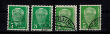 DDR Mi 322 aXI + bXI tiefst gepr&uuml;ft Sch&ouml;nherr + 322 aXII+bXII WZ bestimmt gestp.