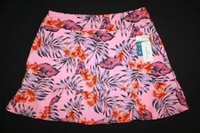 TOMMY BAHAMA Womens Golf Floral Ruffle Skort ...