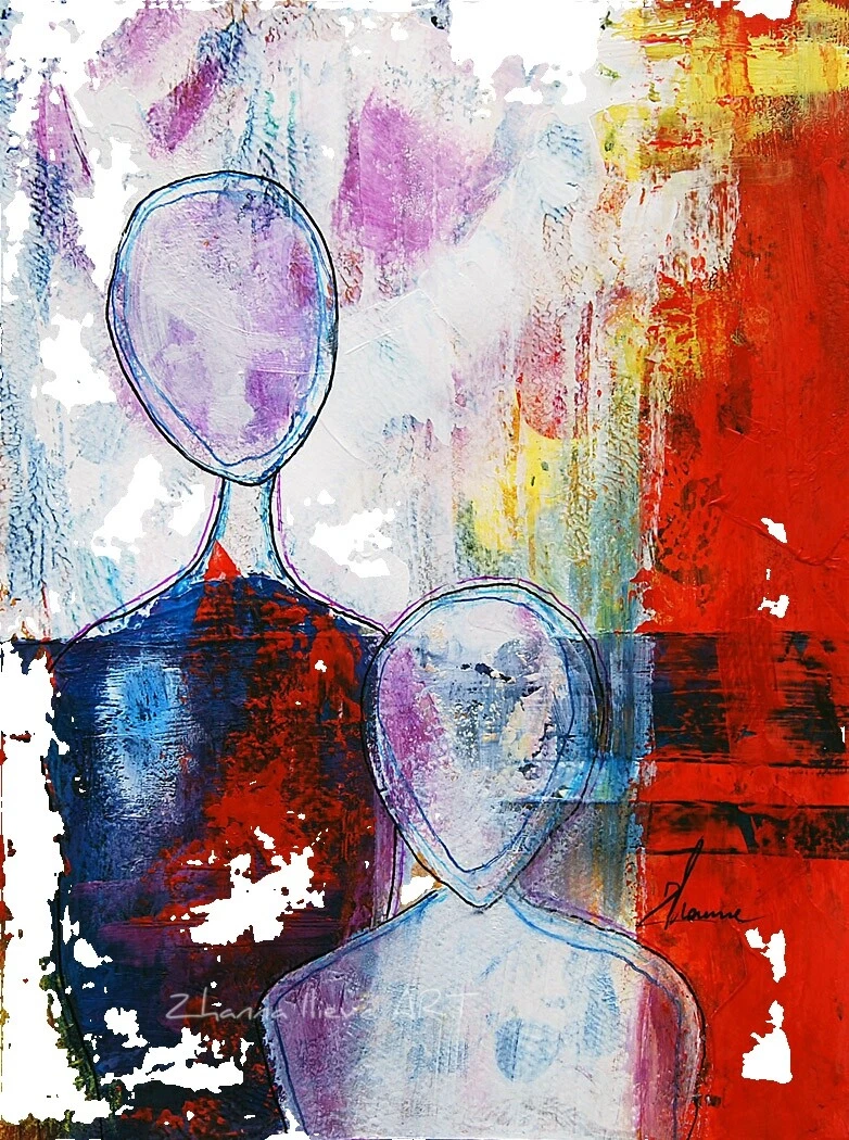 Folk Art Figures Art Paintings