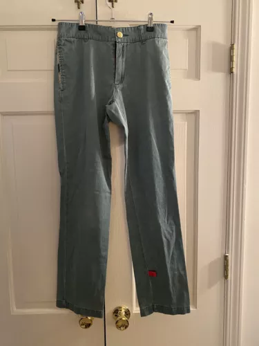 Betabrand "Monopoly" Theme Men's 28x30 Pants, Green, RECENT PRICE REDUCTION!