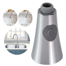 Kitchen Sink Pull Down Faucet Sprayer Pull Out SprayHead Replacement Head Sliver