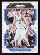2021-22 Panini Prizm Wang Zhi-Zhi Silver Wave #273 Dallas Mavericks