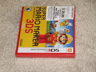 Brand New! Super Mario Maker 3D Nintendo 3DS Mario Brothers Bros
