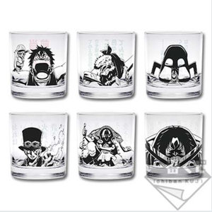Price Down One Piece Ichiban Kuji Battle Memories Saying 6 Sets Glasses Japan Ebay