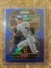 2022 Prizm Baseball Tier III Base Blue Mojo #247 Ichiro /199 - Seattle Mariners