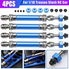 4PCS Front & Rear Drive Shaft for 1/10 Traxxas Slash Rustler VXL 4X4 4WD RC Car