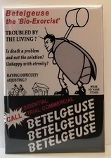Beetlejuice MAGNET 2" x 3" Refrigerator Locker Movie Poster Image 4