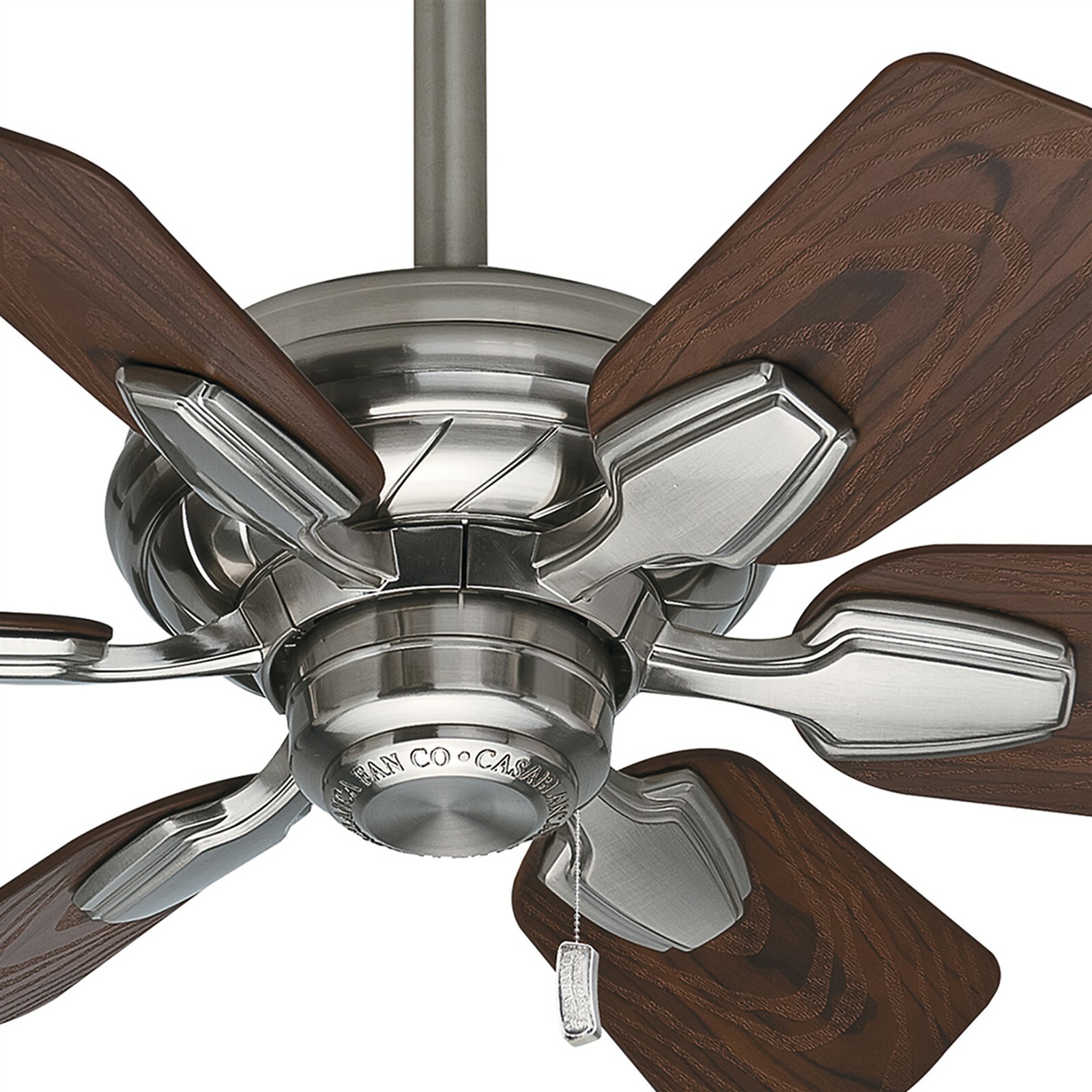 31 Casablanca Ceiling Fan Brushed Nickel Outdoor Damp Rated