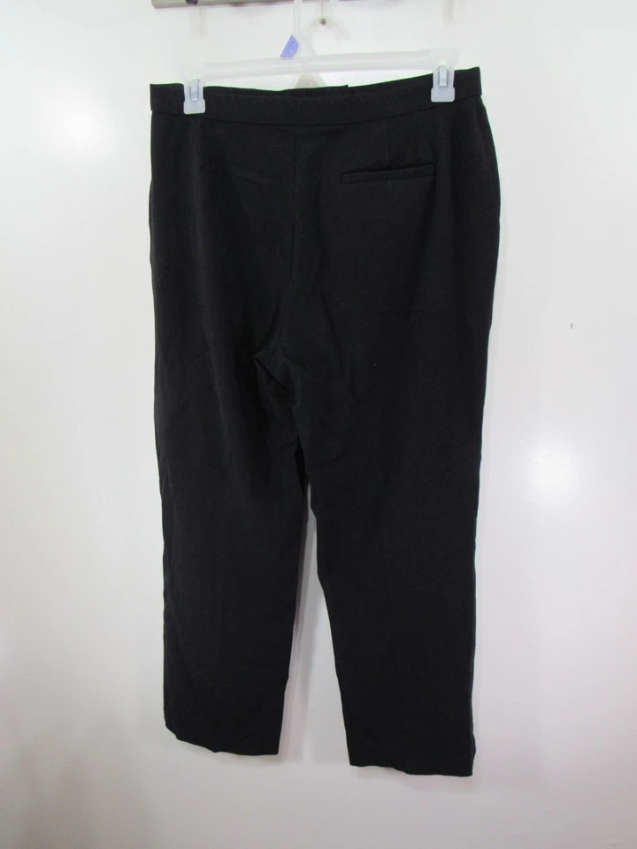 Haggar платье брюки размер 14 короткий черный кнопка молнии крюк задний карман - Изображение 3 из 3