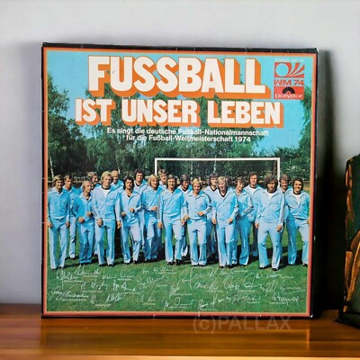 LP 12''  NATIONALMANNSCHAFT WM 74 - FUSSBALL IST UNSER LEBEN / POLYDOR 1973