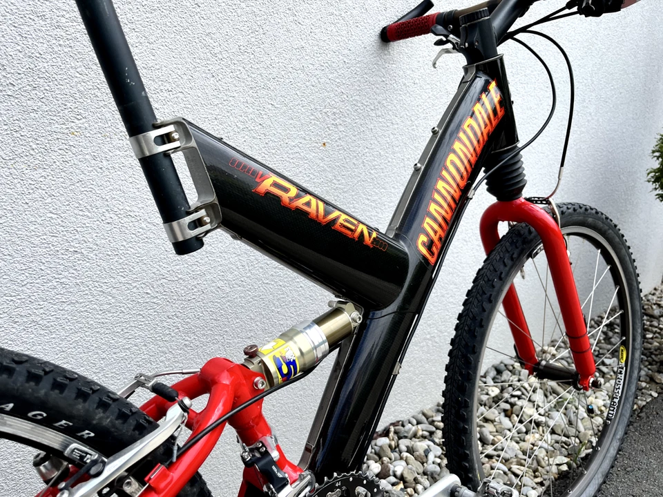 Cannondale Super RAVEN 2000 Shimano XT  Coda Mavic Headshok very good condition - Bild 4 von 4