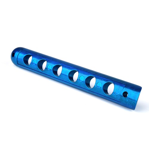 Manija de puerta azul portón trasero inserto de borde de aluminio para Jeep Wrangler JK 2007-2018 - Imagen 5 de 8