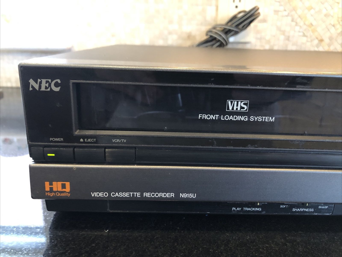 Mint NEC HQ VHS Video Cassette Recorder Player N915U Perfect